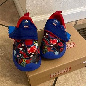 Adidas Marvel Spider-Man toddler shoes
